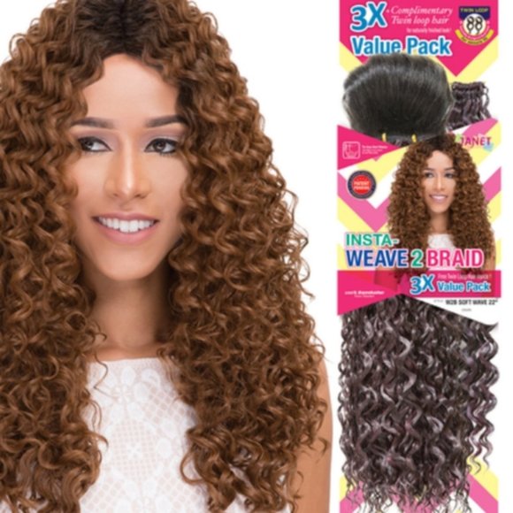 Insta-Weave 3X Value Pack 22" Soft Wave Color 1 - Picture 2 of 3